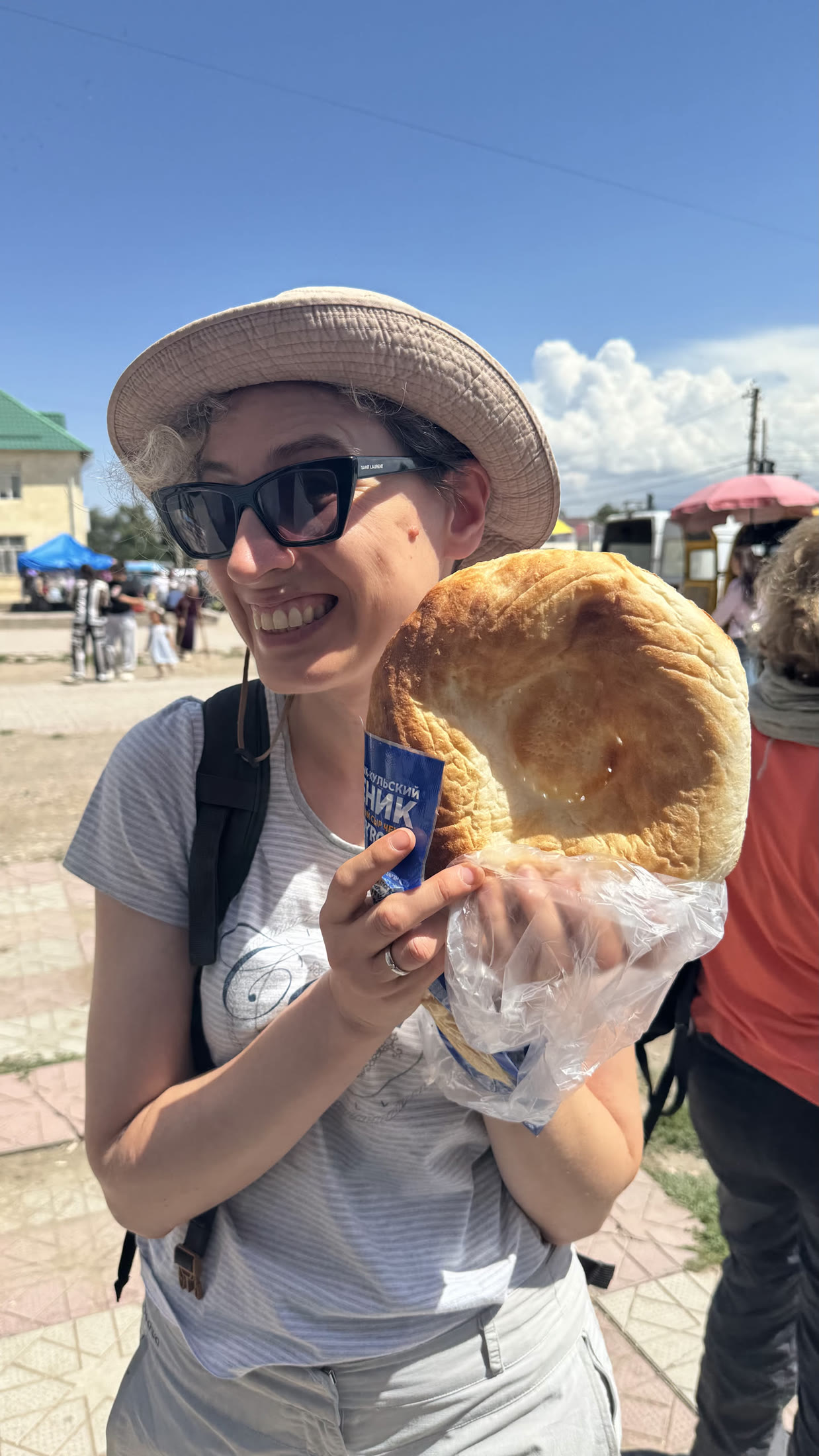 Il pane appena sfornato, che invece non finge niente.