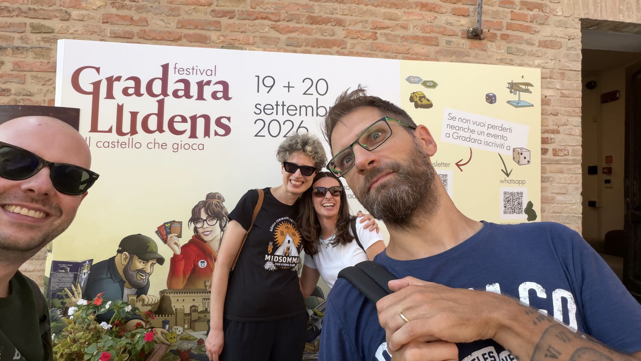 Davanti al manifesto di Gradara Ludens, 19 e 20 settembre 2026: «il castello che gioca».