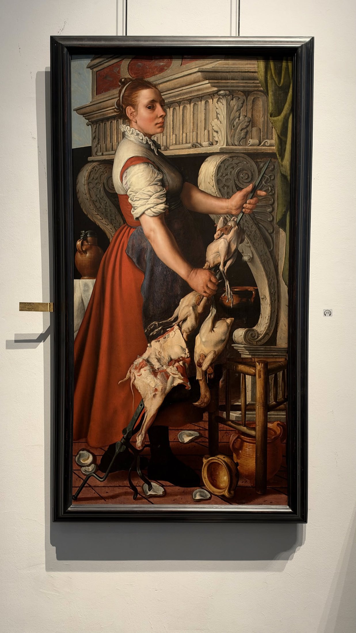 La cuoca di Pieter Aertsen, 1559.