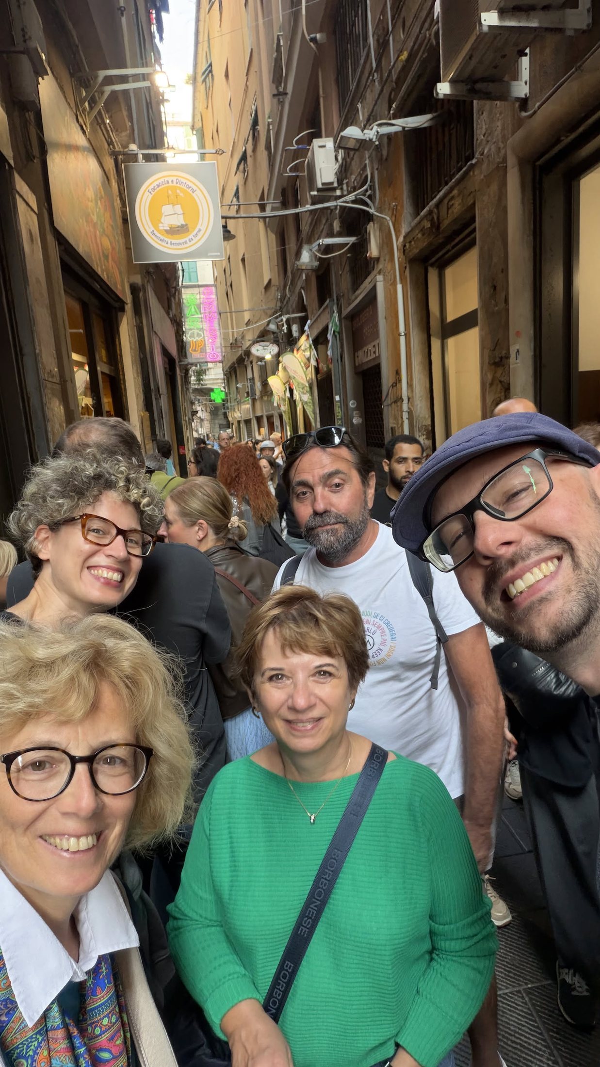 In Via di Canneto il Curto, all'ora della focaccia.