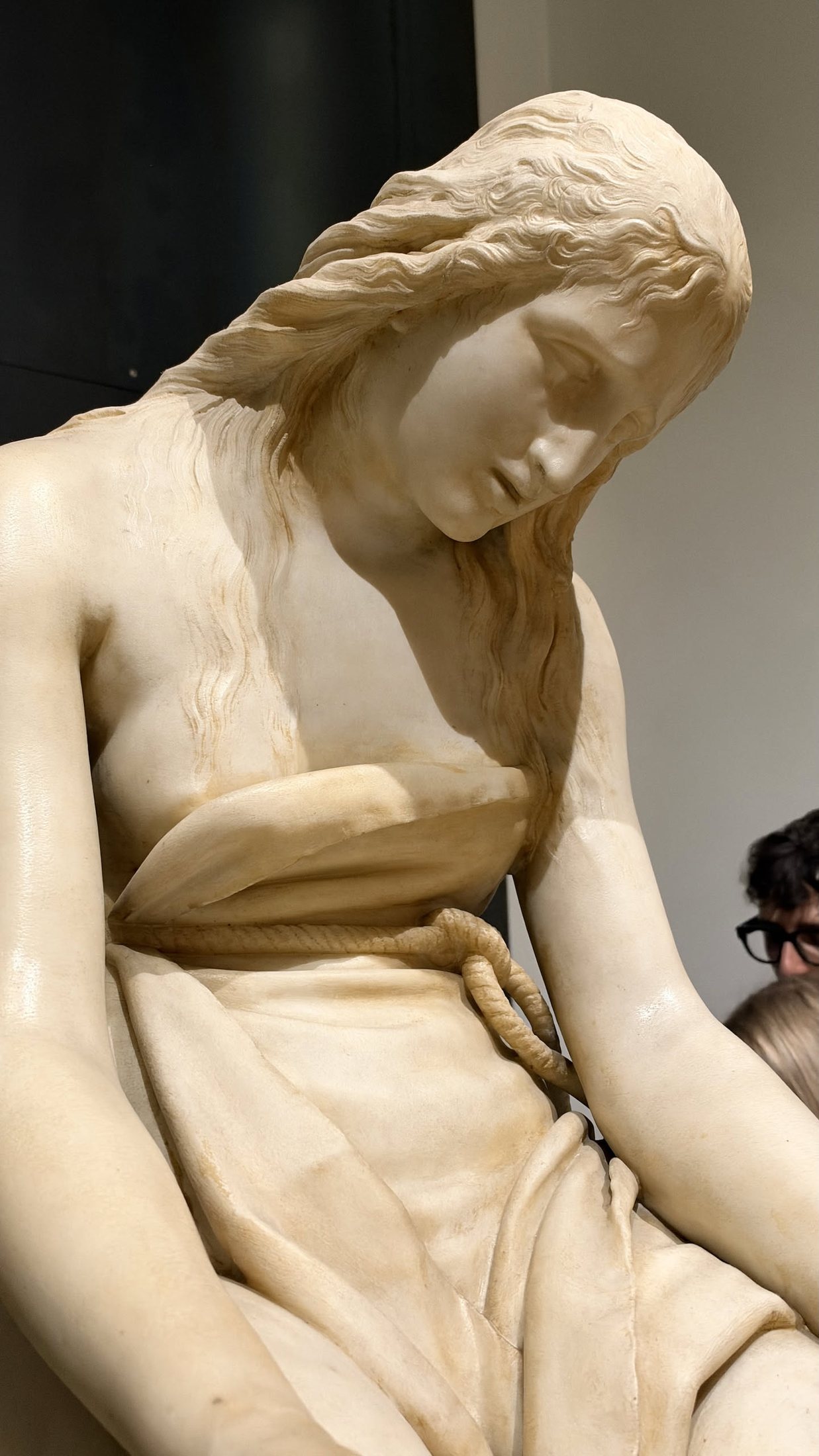 La Maddalena penitente di Canova, a Palazzo Tursi.